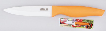 Ніж керамічний помаранчевий, 10см